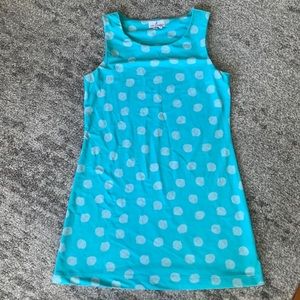 Jude Connally - light blue shell dress - small